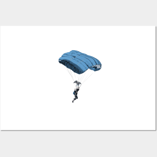 Parachuting Posters and Art